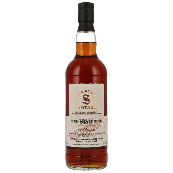 Ben Nevis 8 Jahre 100 Proof #5 (Signatory)